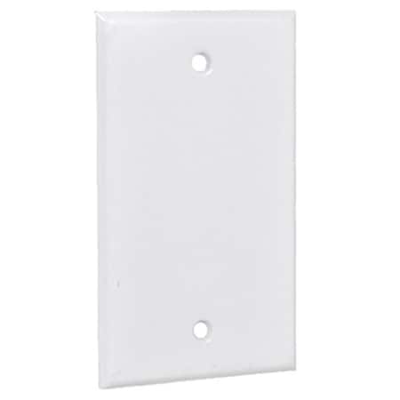 Evolve 1BC-W Single Gang Rectangular Blank CoverWhite EV834115